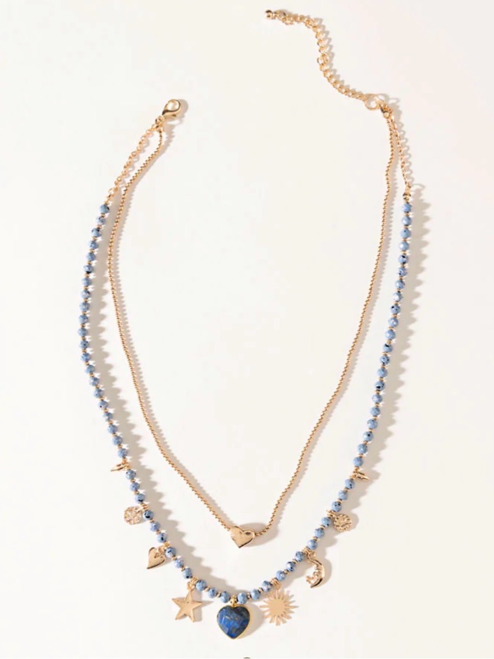 MYRA BAG CELESTE CHARM NECKLACE IN DESERT GOLD